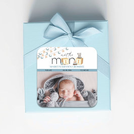 Meet The Mini Blue Baby Stickers