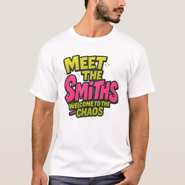 Meet The Smiths Herren T-Shirt (Vorderseite)