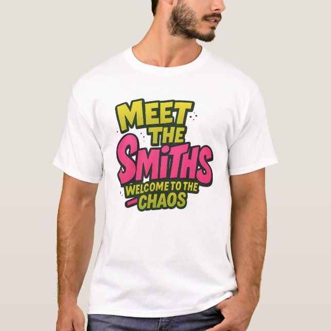 Meet The Smiths Herren T-Shirt (Vorderseite)