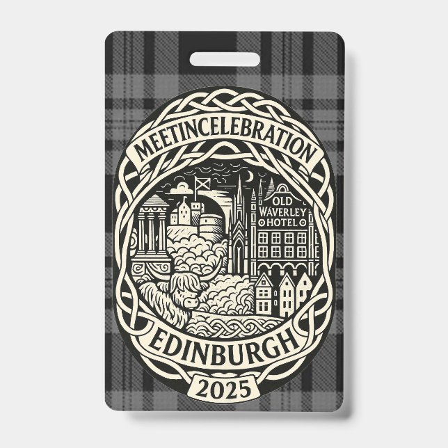 MEETinFeier Edinburgh Ausweis (Vorderseite)