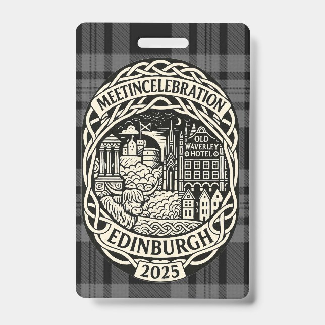 MEETinFeier Edinburgh Ausweis (Vorderseite)