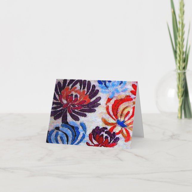 Meeting-Blume ~ Karte / Einladungen (Vorderseite)