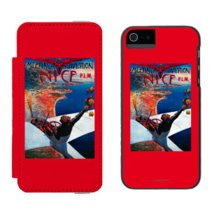 Meeting D' Aviation in Nizza, Frankreich Poster Incipio Watson™ iPhone 5 Geldbörsen Hülle