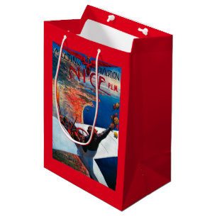 Meeting D' Aviation in Nizza, Frankreich Poster Mittlere Geschenktüte
