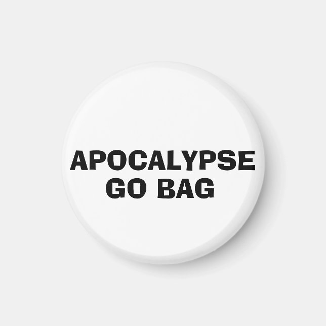 Meeting Survivor - Meme hoodie Magnet (Vorne)