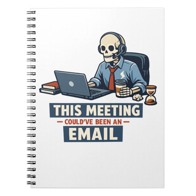 Meeting-Überlebender Notizbuch Notizblock (Vorderseite)