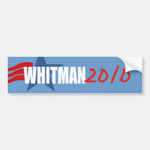 MEG WHITMAN AUTOAUFKLEBER