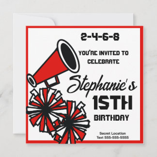 Mega-Cheer-Einladung: 6. Einladung