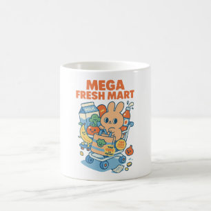 Mega Fresh Mart Kaffeetasse