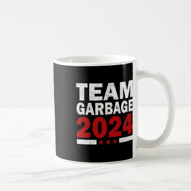 Mega Garge stolzer Trump-Anhänger  Kaffeetasse (Rechts)