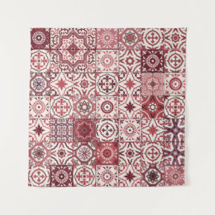 Mega Gorgeous marokkanischen Patchwork Pattern Wandteppich
