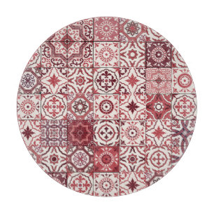 Mega großartiges marokkanisches Patchwork-Muster Schneidebrett