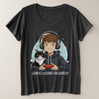 Mega Jrex Gaming Black Women's plus Größe Shirt