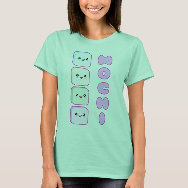 Mega Kawaii Mochi Cakes T-Shirt (Vorderseite)