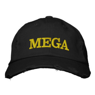 MEGA-Keps!  Bestickte Baseballkappe