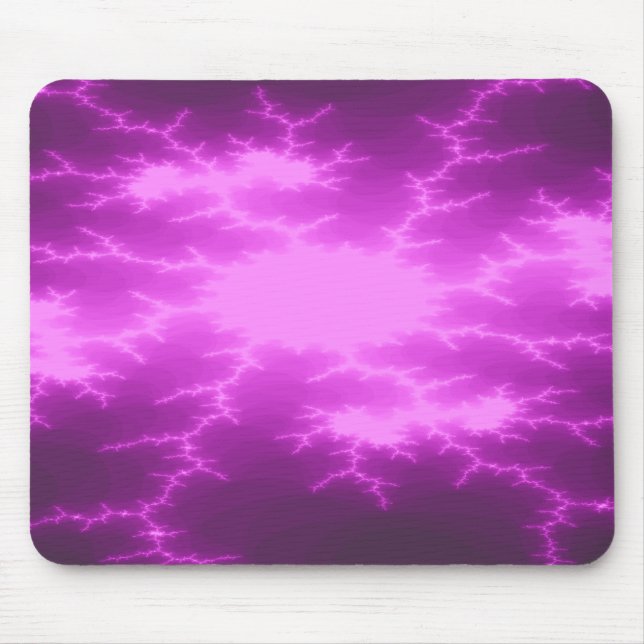 Mega Lightning Fraktal Mousepad (Vorne)