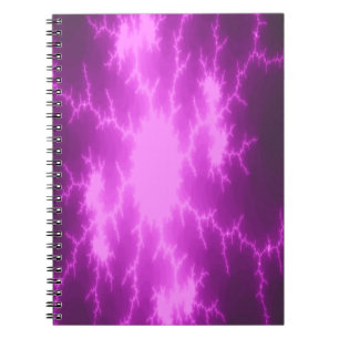 Mega Lightning Fraktal Notebook Notizblock