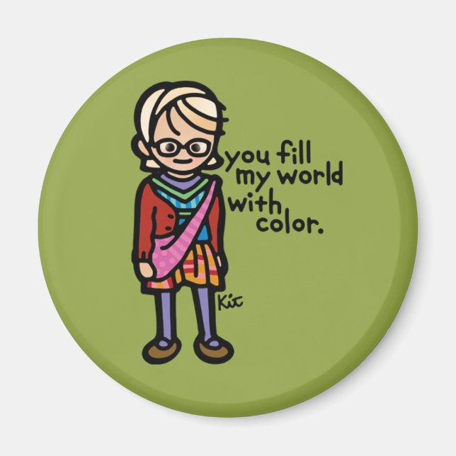 Mega-Magnet. Magnet (Vorne)