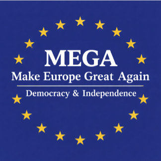 MEGA, Make Europe Great Again, democracy, independ Truckerkappe