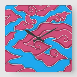 Mega Mendung Uhren Square