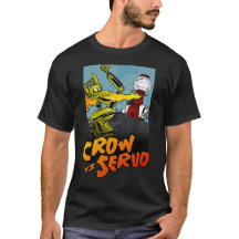 Mega Monster Showdown: CROW vs SERVO T - Shirt