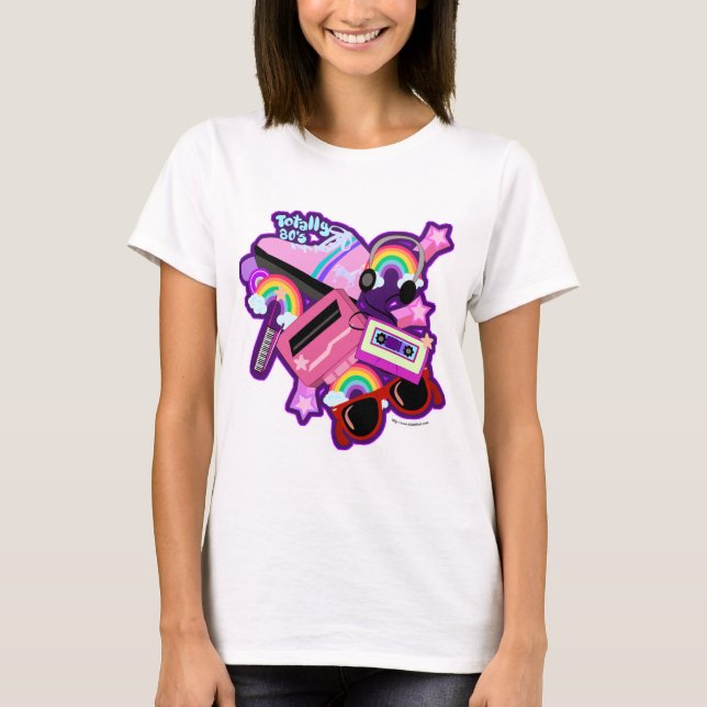 Mega Neon 80er Time T-Shirt (Vorderseite)