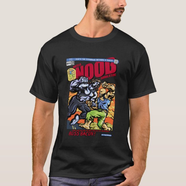 Mega Noob Simulator T-Shirt (Vorderseite)
