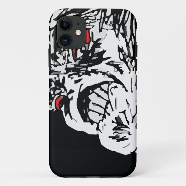 Mega- Raserei Case-Mate iPhone Hülle (Rückseite)