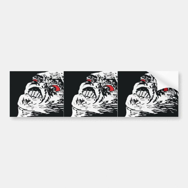 Mega- Rennen Ception Autoaufkleber (Vorne)