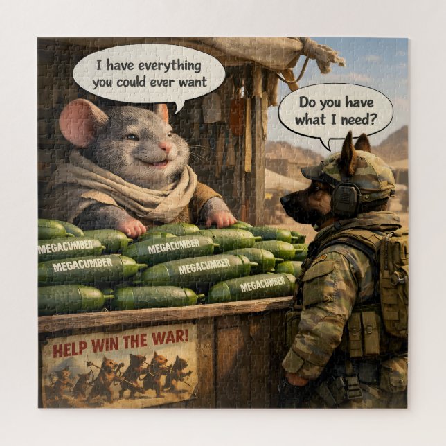 Mega tactical jigsaw puzzle (Vertikal)