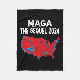 Mega The Sequel Präsident Trump 2024 Wahlplan Fleecedecke