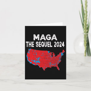 Mega The Sequel Präsident Trump 2024 Wahlplan Karte