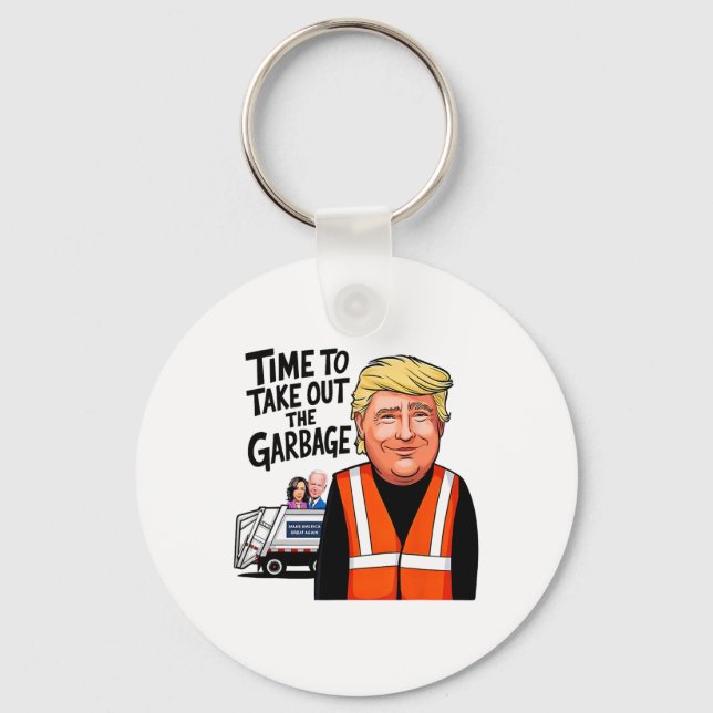 Mega Trump Garge LKW Zeit, um die Garge zu nehmen Schlüsselanhänger (Vorderseite)