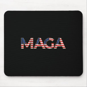 Mega USA-Flaggen-Buchstaben 4. Juli 2024 Präsident Mousepad