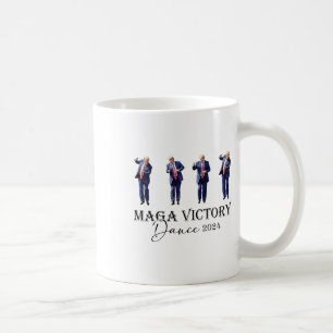 Mega Victory Dance Trump 2024 47. Präsident Kaffeetasse
