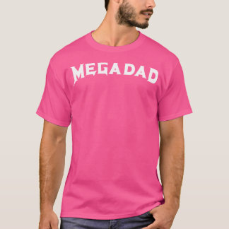 Megadad Rock Heavy Metal Gitarre Vater T-Shirt