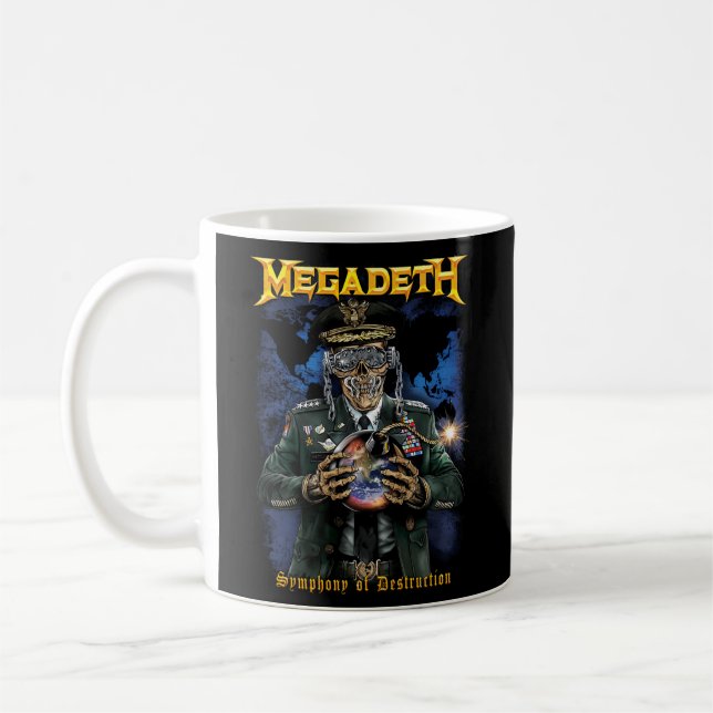 Megadeth Â€"Vic Earth Bombe Kaffeetasse (Links)