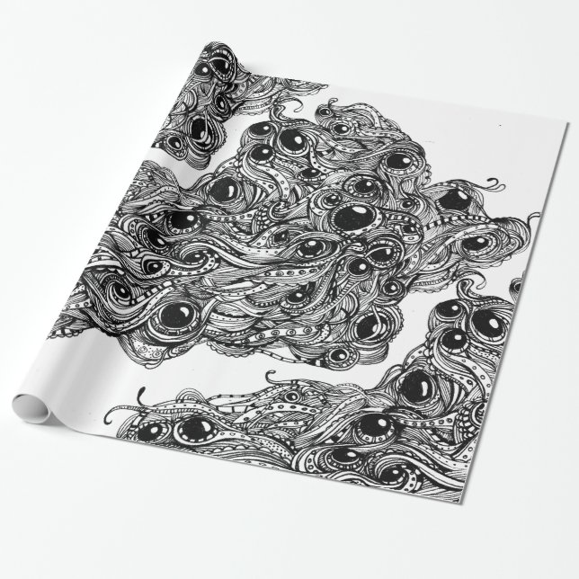 Megadoodle Klassiker-Packpapier Geschenkpapier (Ungerollt)