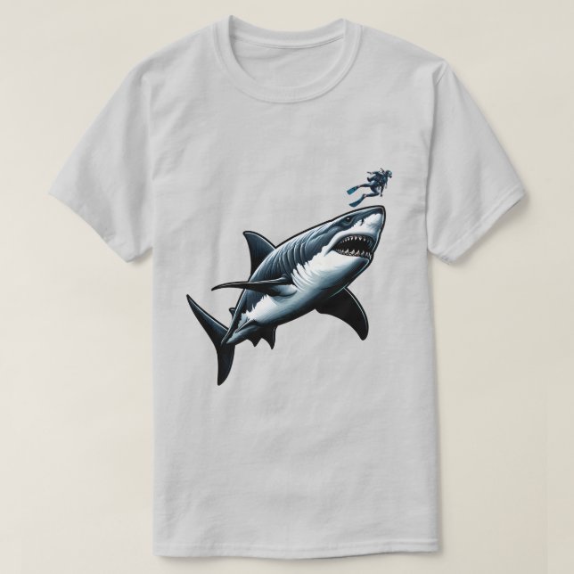 Megalodon Encounter T-Shirt (Design vorne)