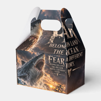 Megalodon-Hai-Abenteuer-Geschenkbox Geschenkschachtel