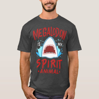 Megalodon ist mein Seelenverwandter retro T-Shirt