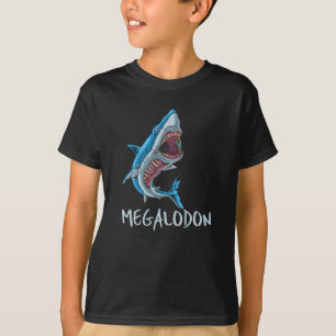 Megalodon Shark - Prähistorische Ozeankreatur T-Shirt