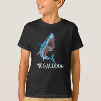 Megalodon Shark - Prähistorische Ozeankreatur T-Shirt