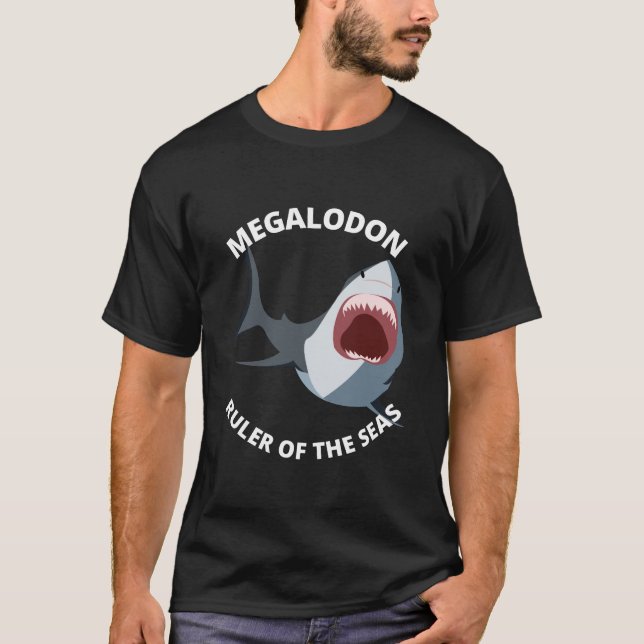 Megalodon T-Shirt (Vorderseite)