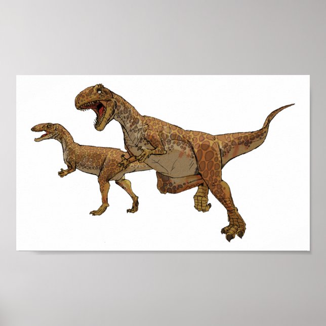 Megalosaurus Poster (Vorne)