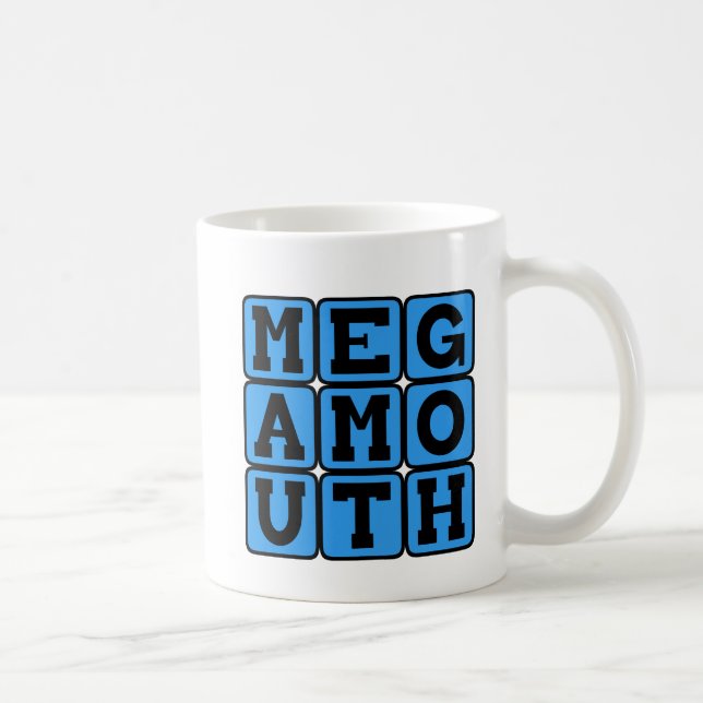Megamouth, Tiefseehai Kaffeetasse (Rechts)