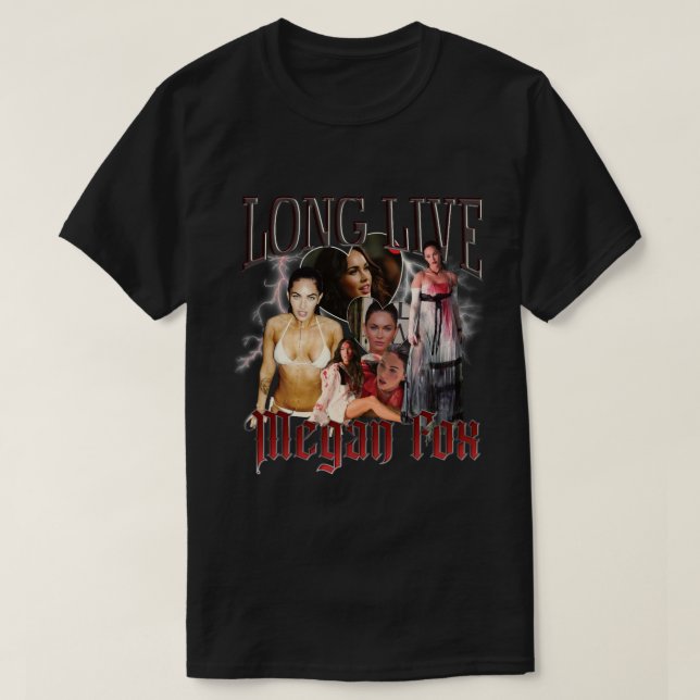 Megan Fox Bootleg Design T-Shirt (Design vorne)