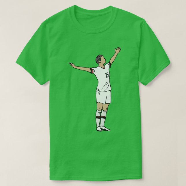 Megan Rapinoe Celebration T-Shirt (Design vorne)
