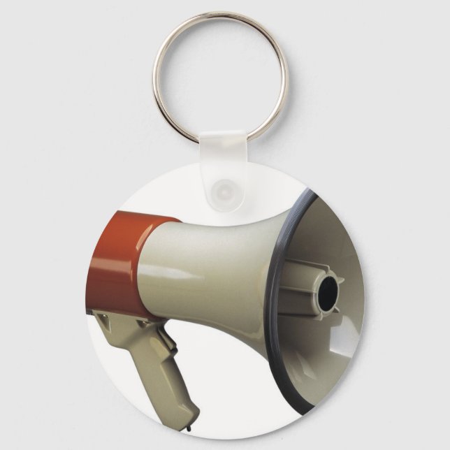 megaphone schlüsselanhänger (Vorderseite)