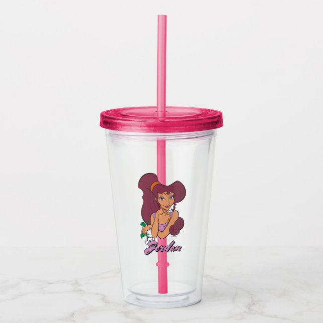 Megara Goddess at Heart Acrylic Tumbler Acryltrinkbecher (Vorderseite)